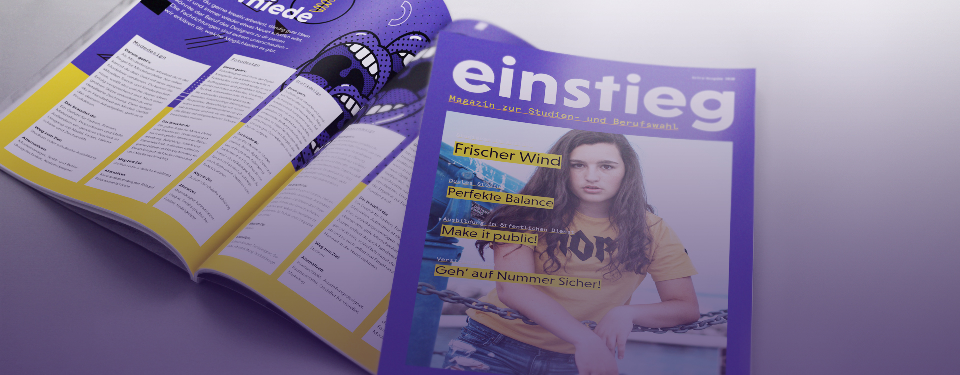 advertise in germany's #1 high school magazine! einstieg.